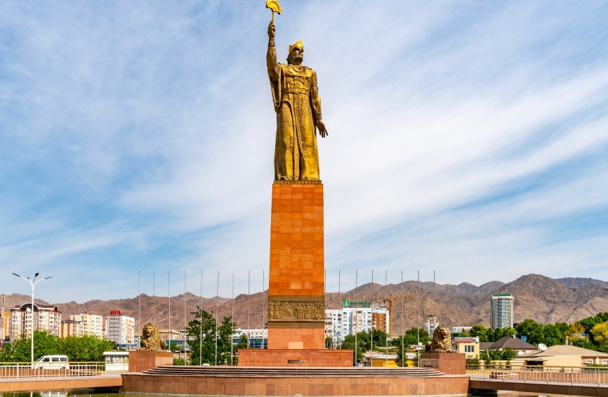 Картина на холсте Памятник Исмаилу Самани, арт hd2051601